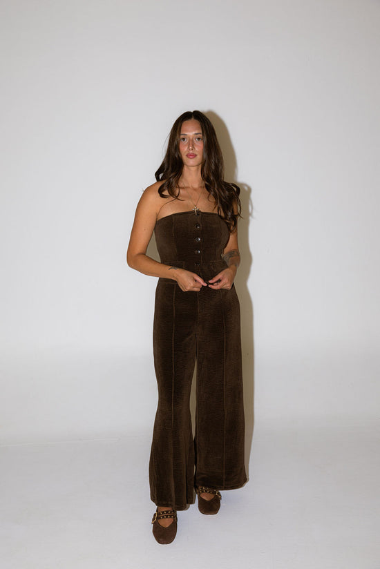 Mystique Tube Vest Wide Leg Jumpsuit