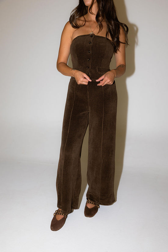 Mystique Tube Vest Wide Leg Jumpsuit