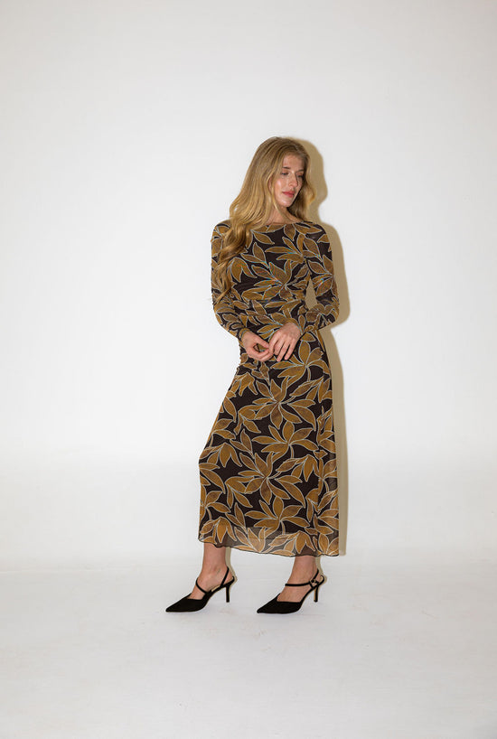 Spellbound Nox Floral Dress - Coconut