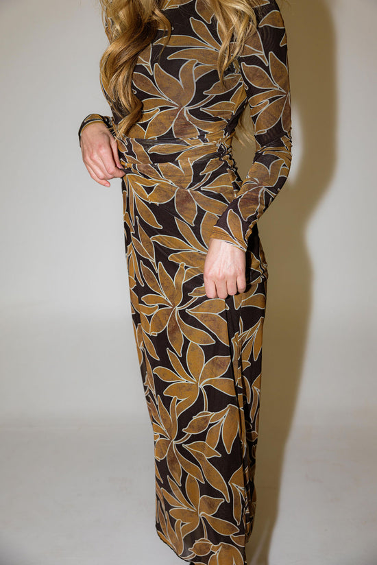 Spellbound Nox Floral Dress - Coconut