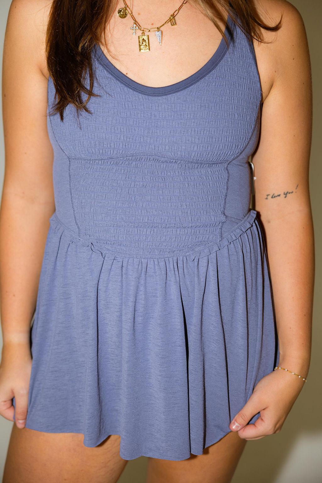 Free People - Smockin Hot Dress / Graphite