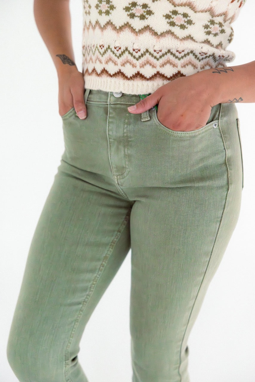 Pistola - Lennon High Rise Boot - Green Willow