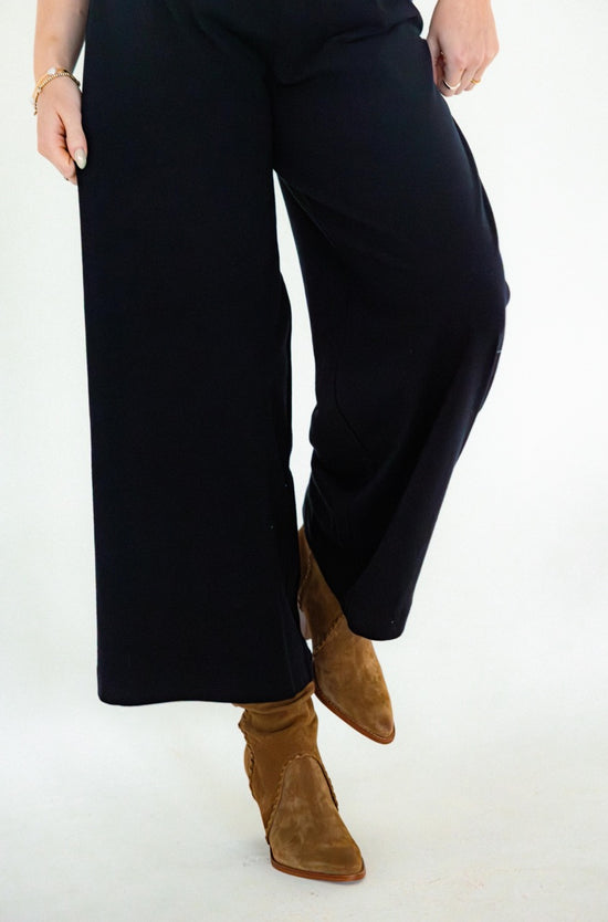 Scout Jersey Flare Pant - True Black