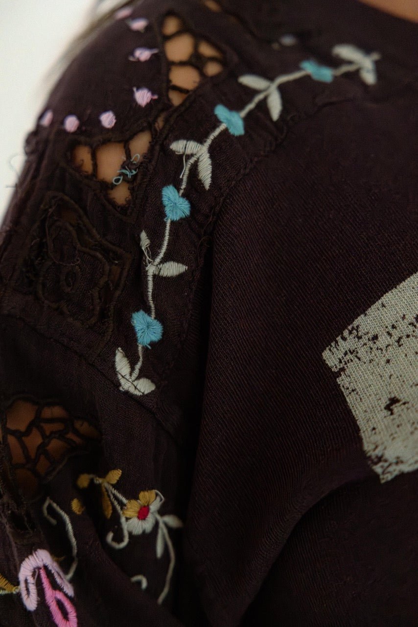 Free People - Lilith Tee - Chocolate