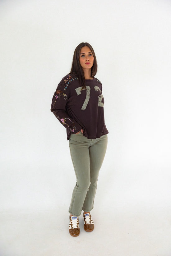 Free People - Lilith Tee - Chocolate