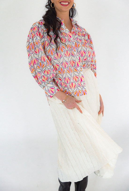 Jacquard Maxi Skirt