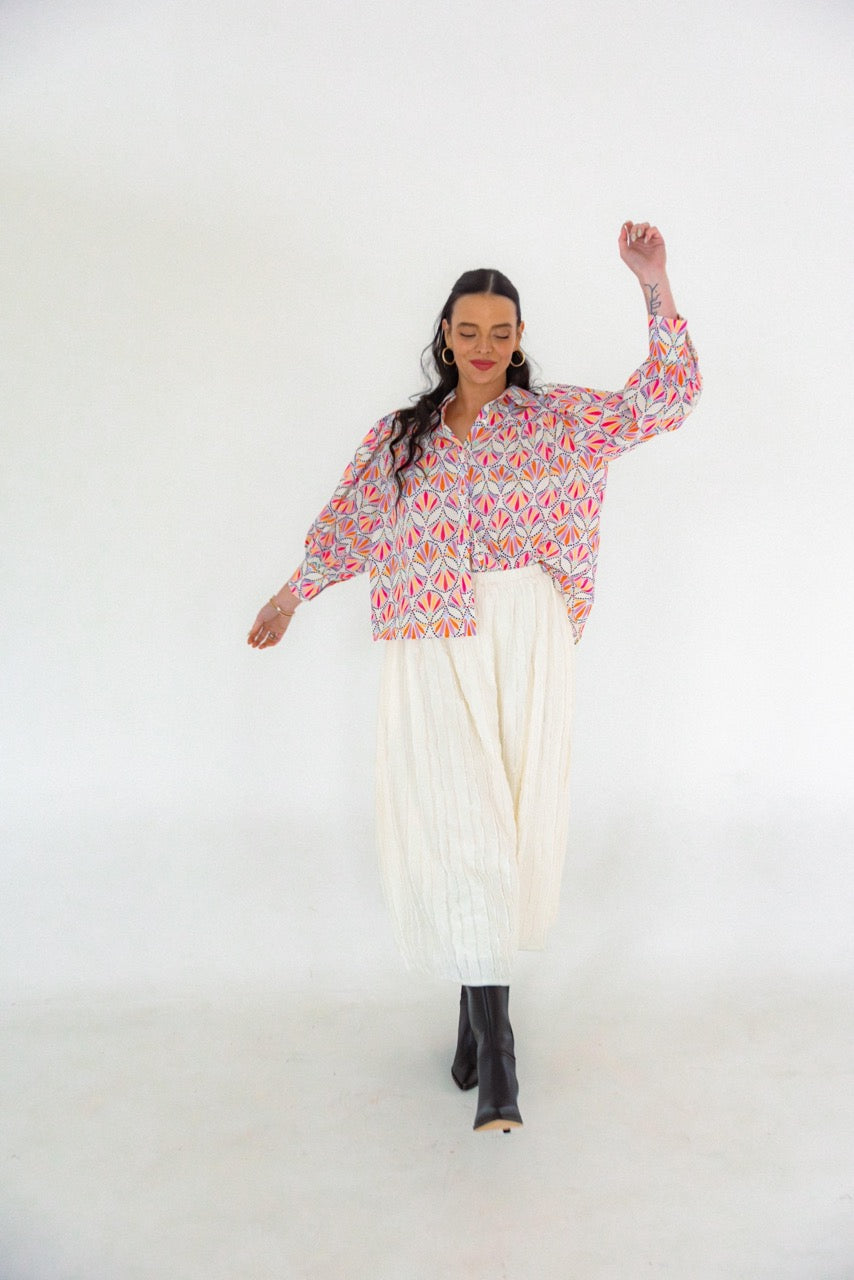 Jacquard Maxi Skirt