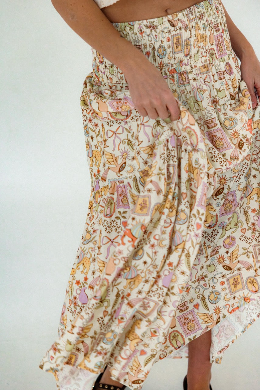 Magical Storybook Smock Maxi Skirt