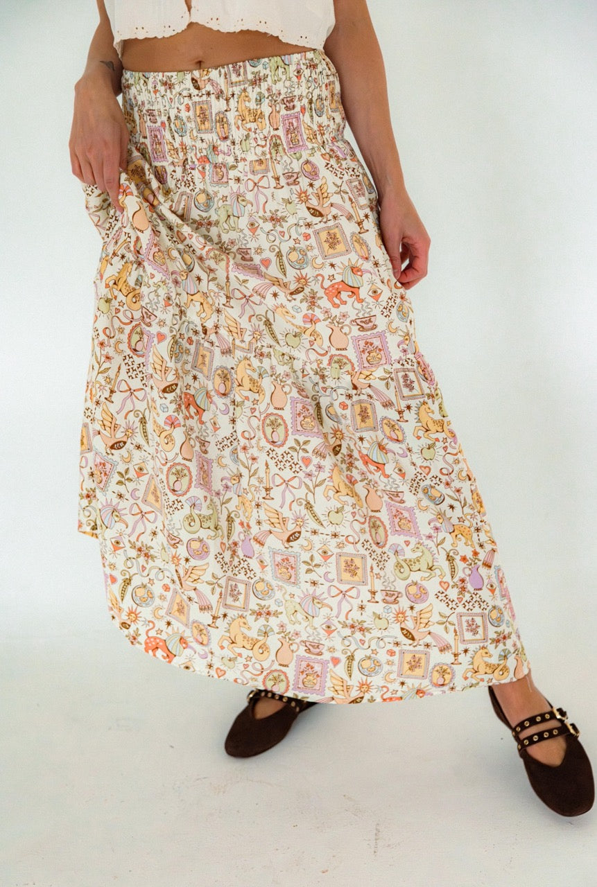 Magical Storybook Smock Maxi Skirt