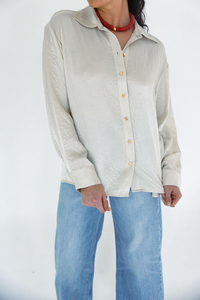 Blouse Oversized Acetate