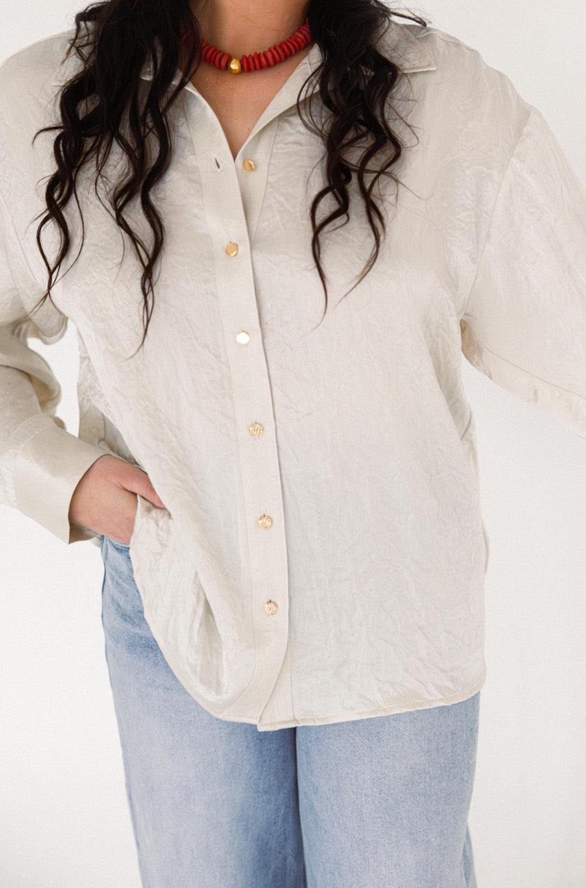 Blouse Oversized Acetate