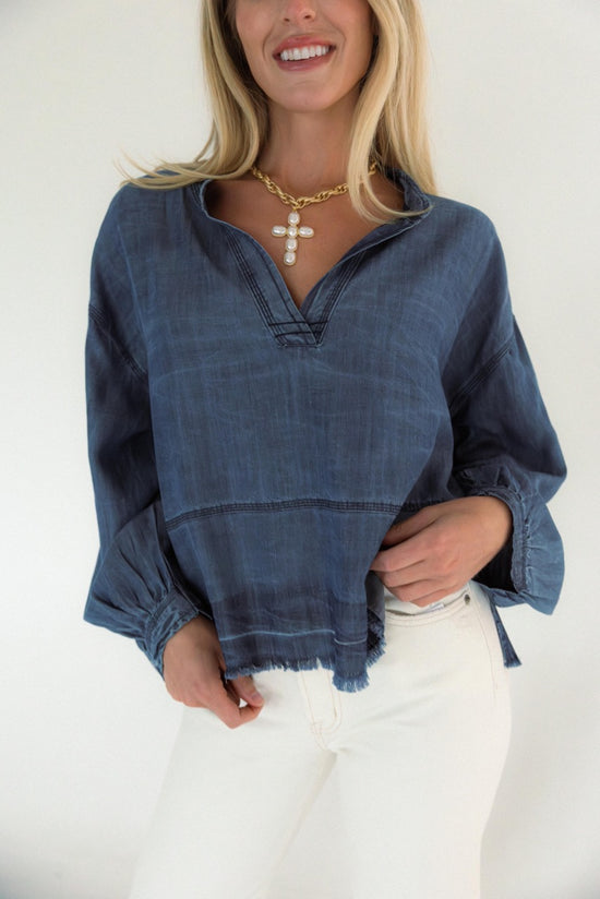 7 Top Vnk L/S Henley