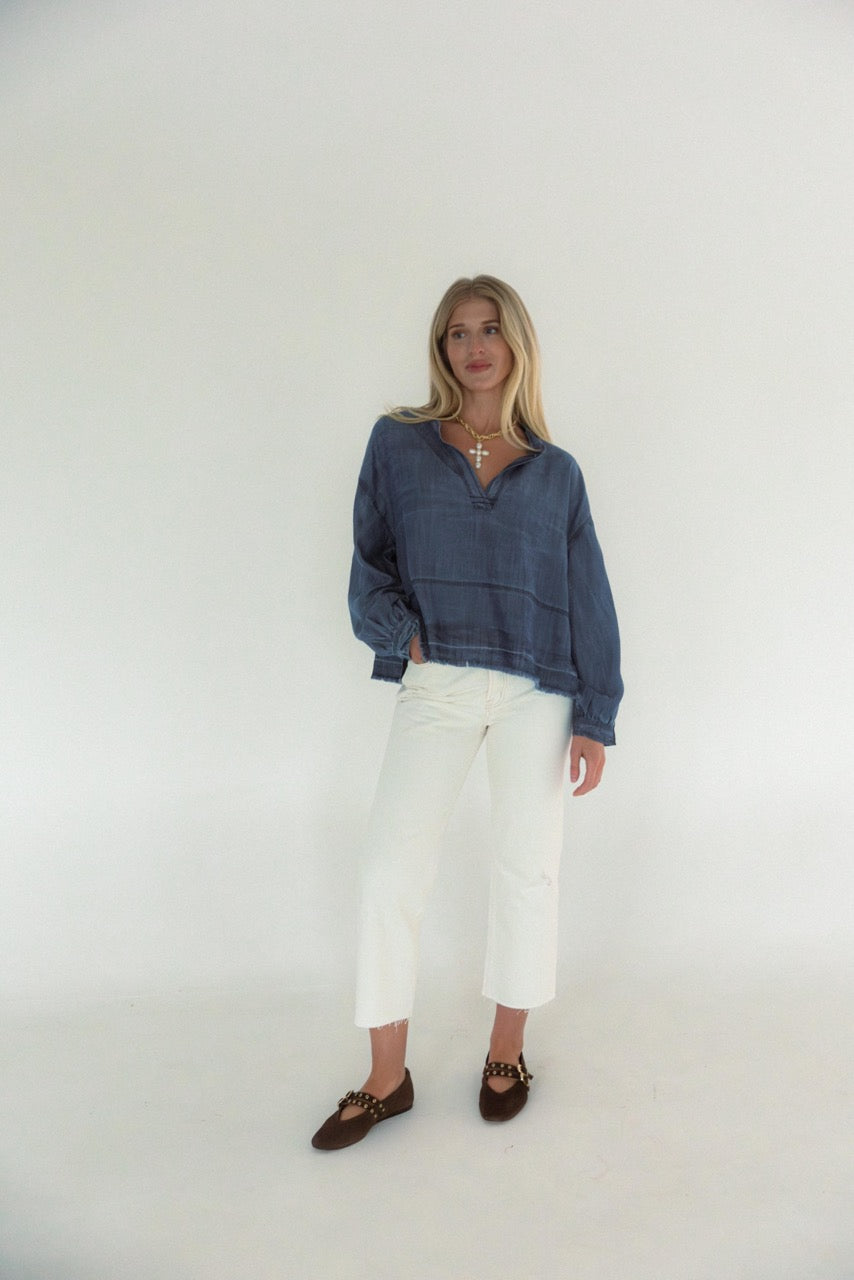7 Top Vnk L/S Henley