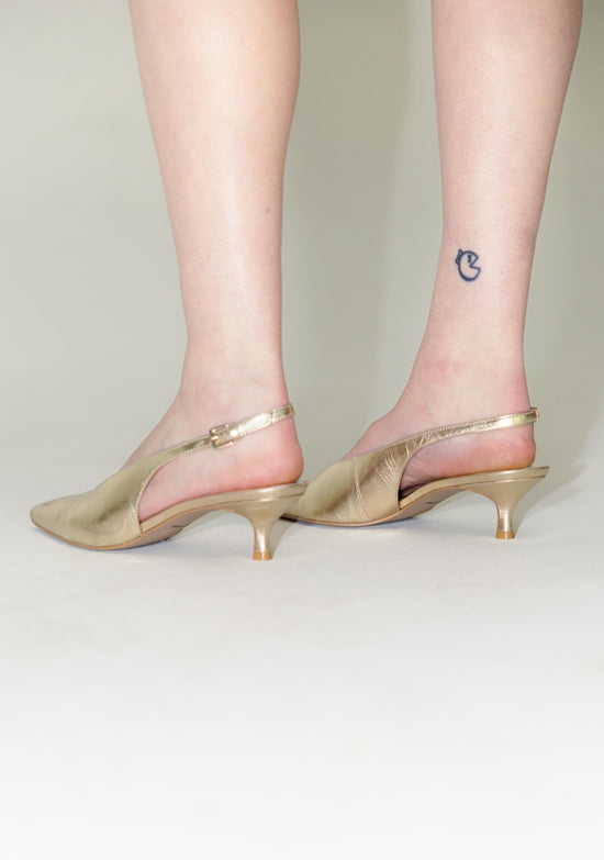 Dolce Vita - Alenna - Light Gold Crinkle Patent
