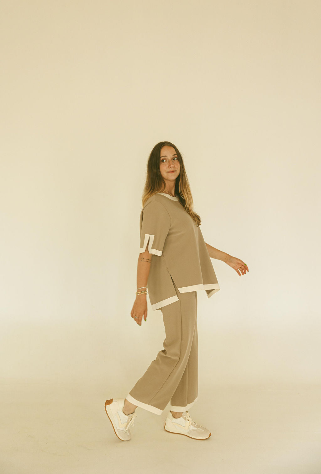 Kaya Crepe Knit Top