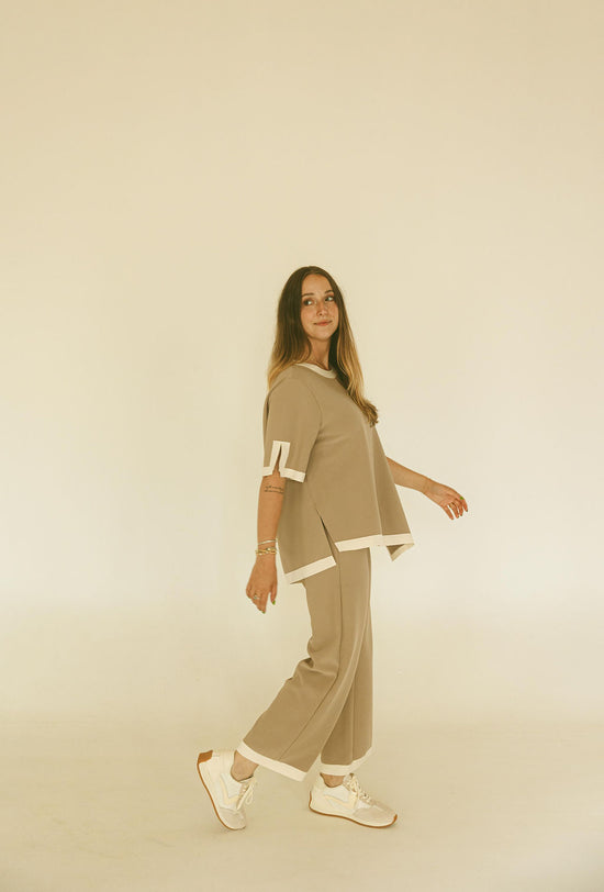 Kaya Crepe Knit Top