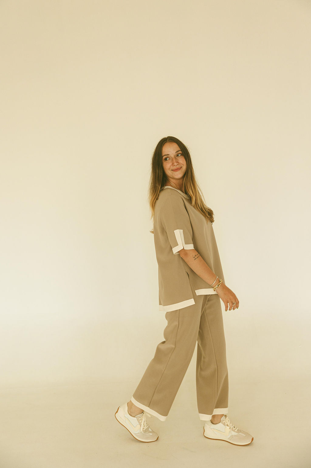 Kaya Crepe Knit Top