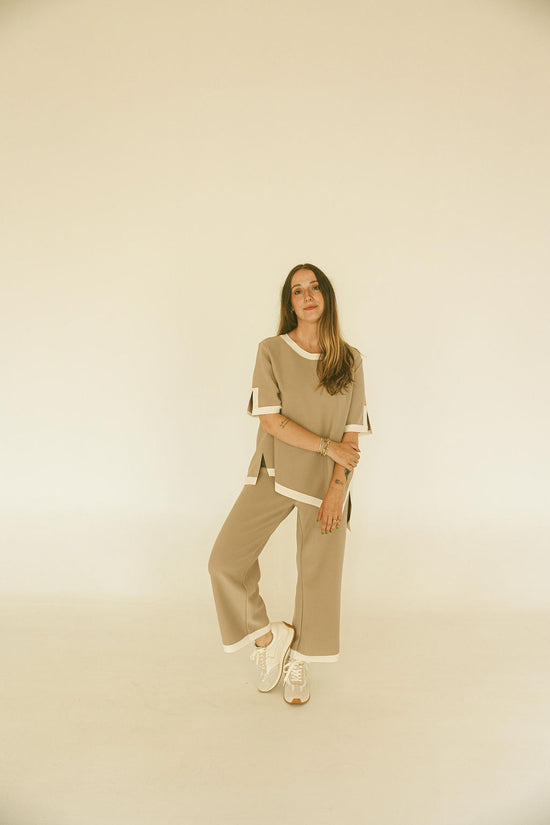 Kaya Crepe Knit Top