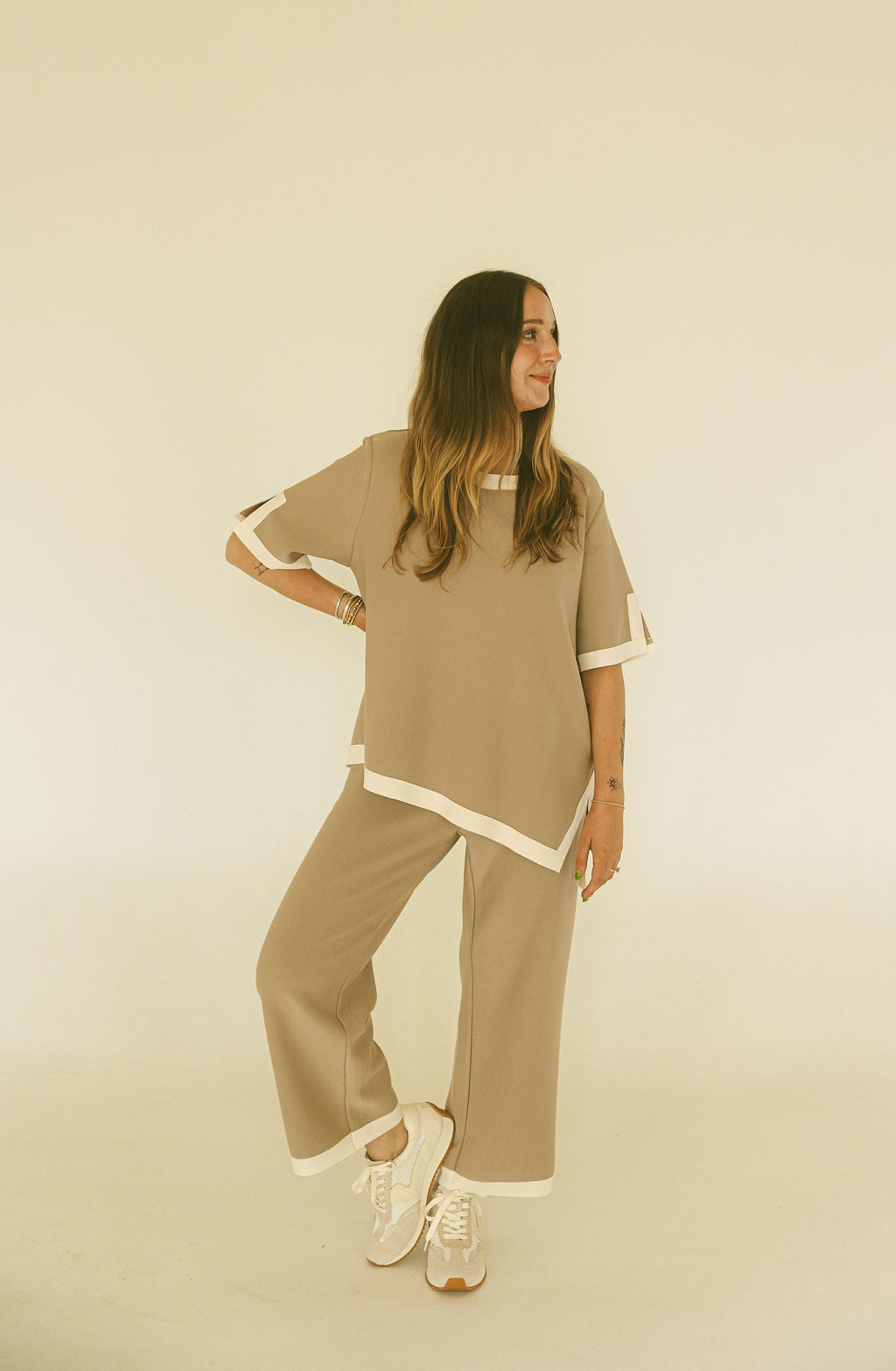 Kaya Crepe Knit Top