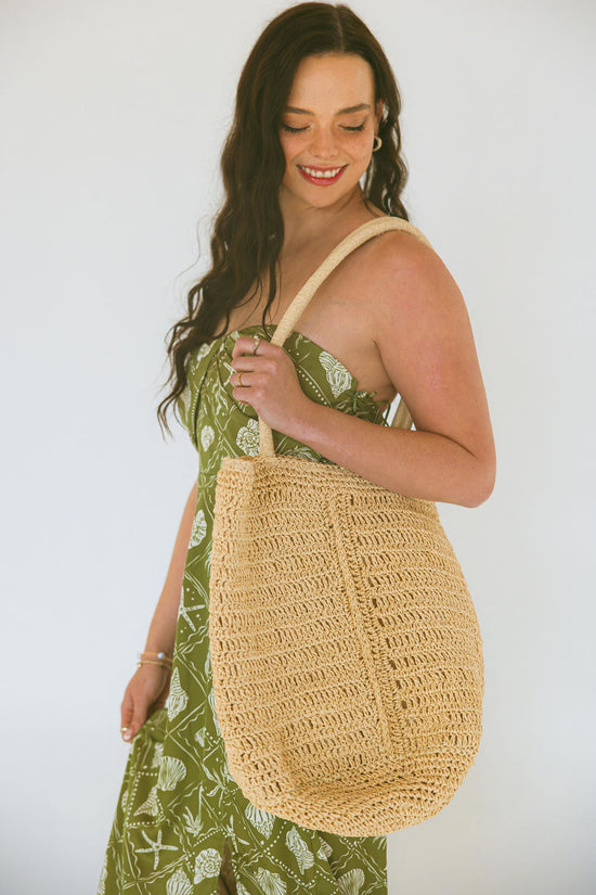 Las Lomas Straw Bag