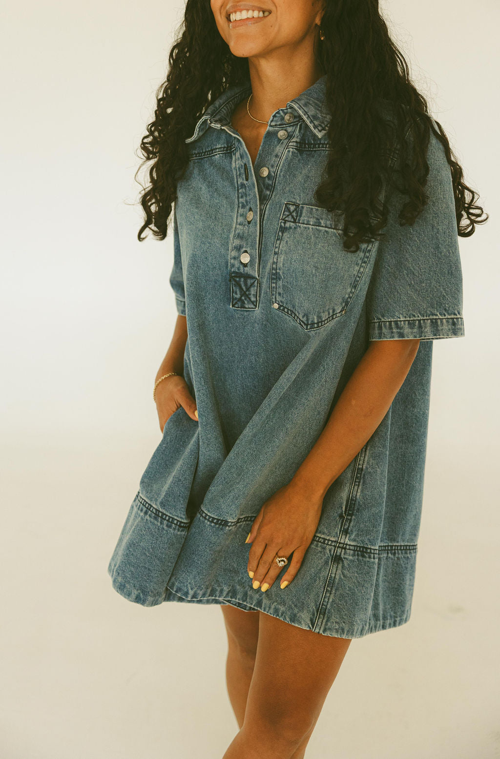 Free People - Remino Denim Mini