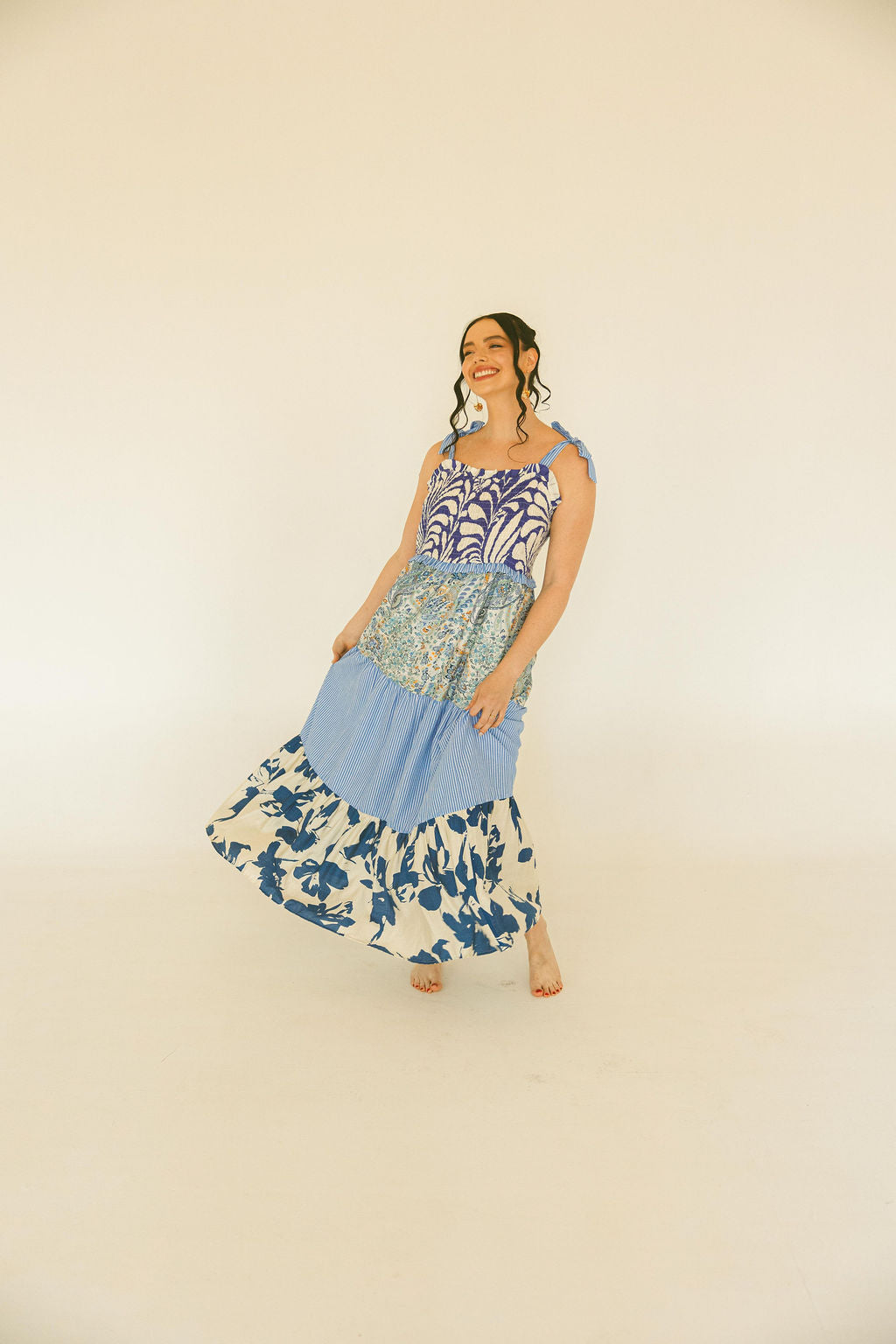 Tie Strap Maxi Dress
