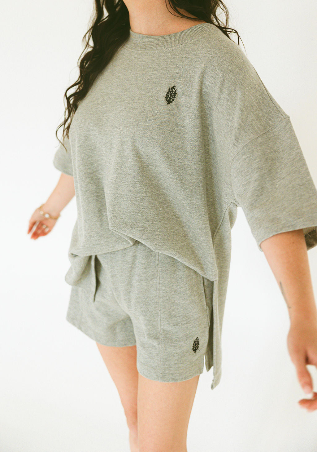Free People - Back Me Up Set Heather Grey