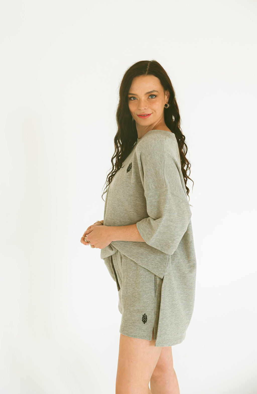 Free People - Back Me Up Set Heather Grey