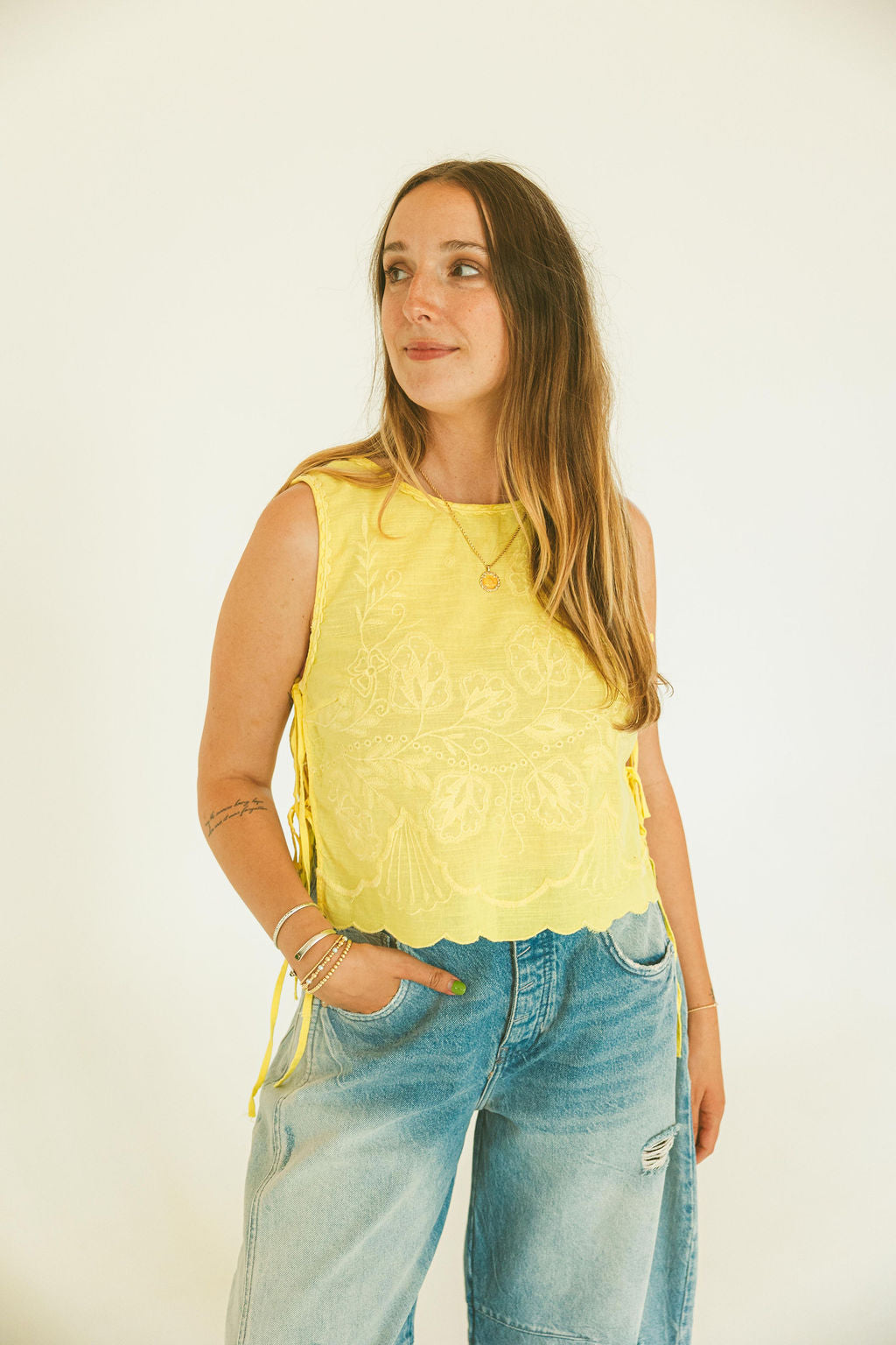 FREE PEOPLE- Faded Gardens Tank