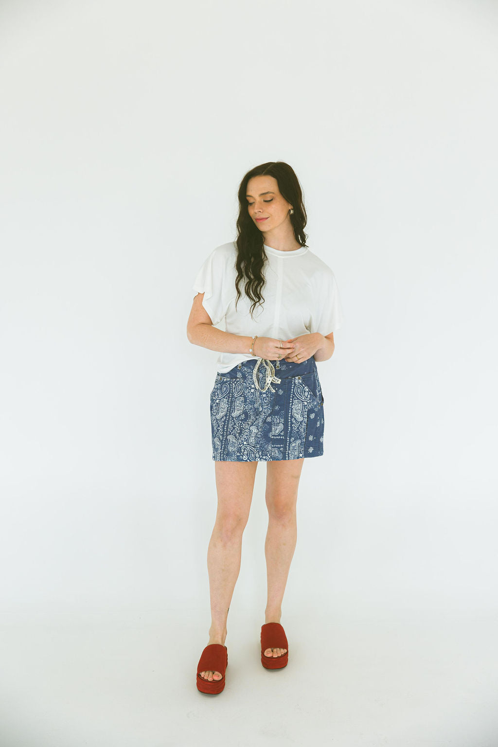 Free People - River Canyon Printed Mini - Midnight Combo