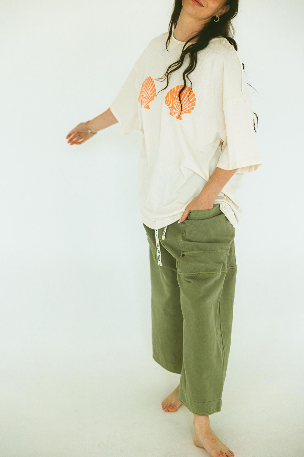 Free People - Jet Set Knit Pull On - Oil Green