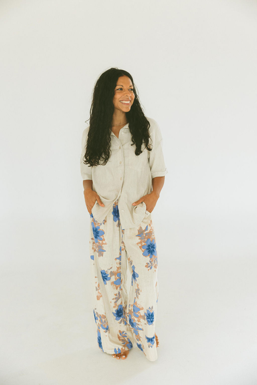 Days End Printed Linen