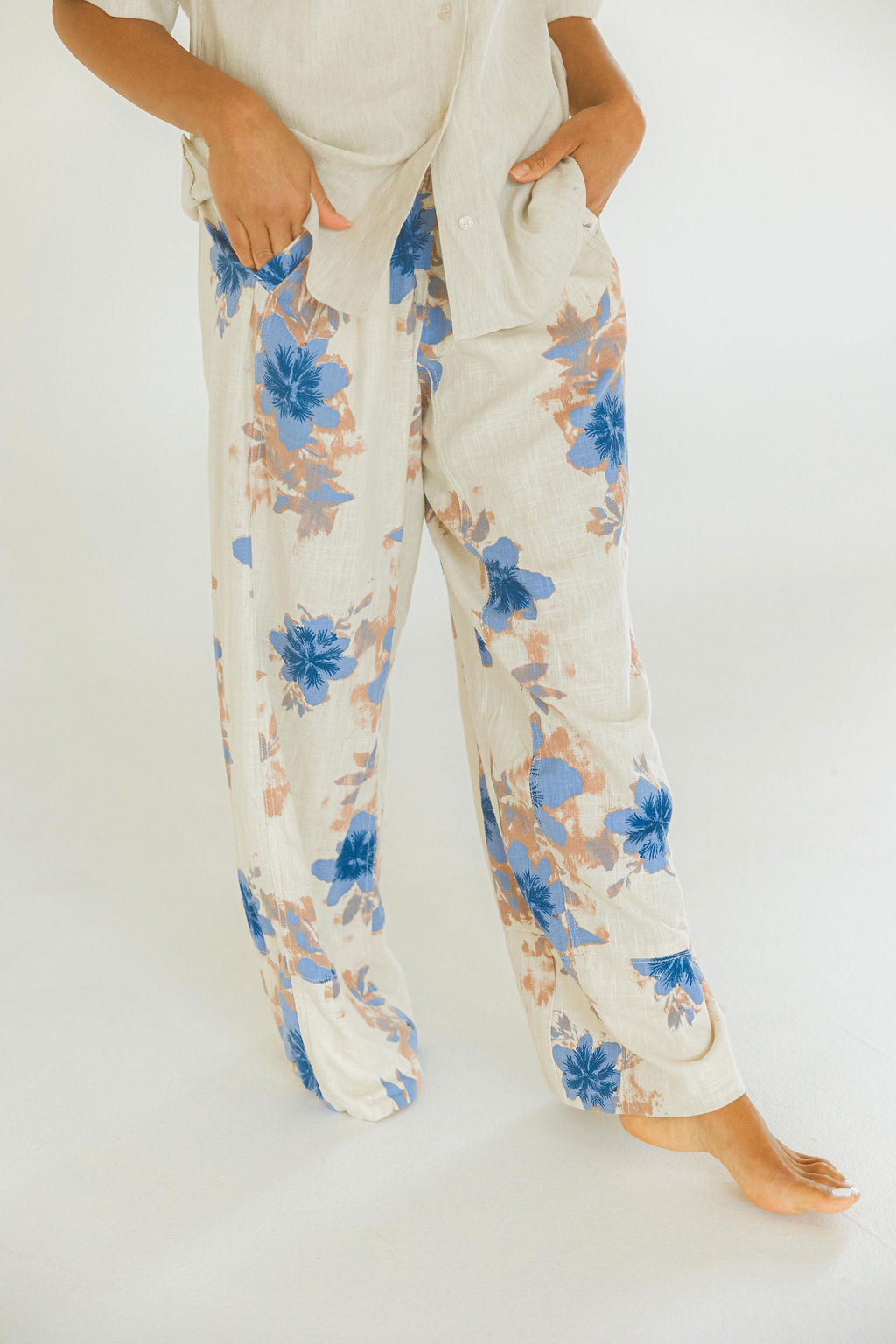 Days End Printed Linen