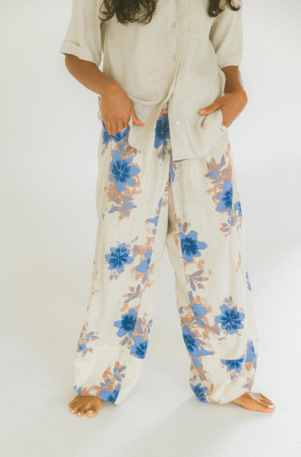 Days End Printed Linen