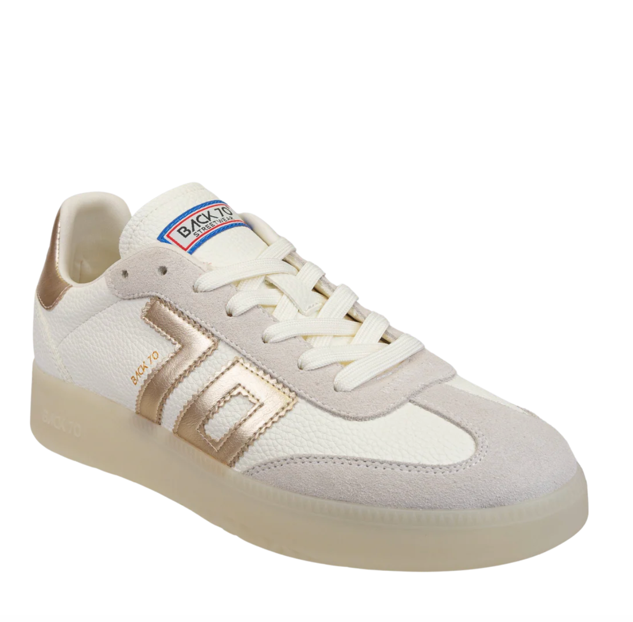BACK 70 - BOSTON Metallic Gold Sneaker