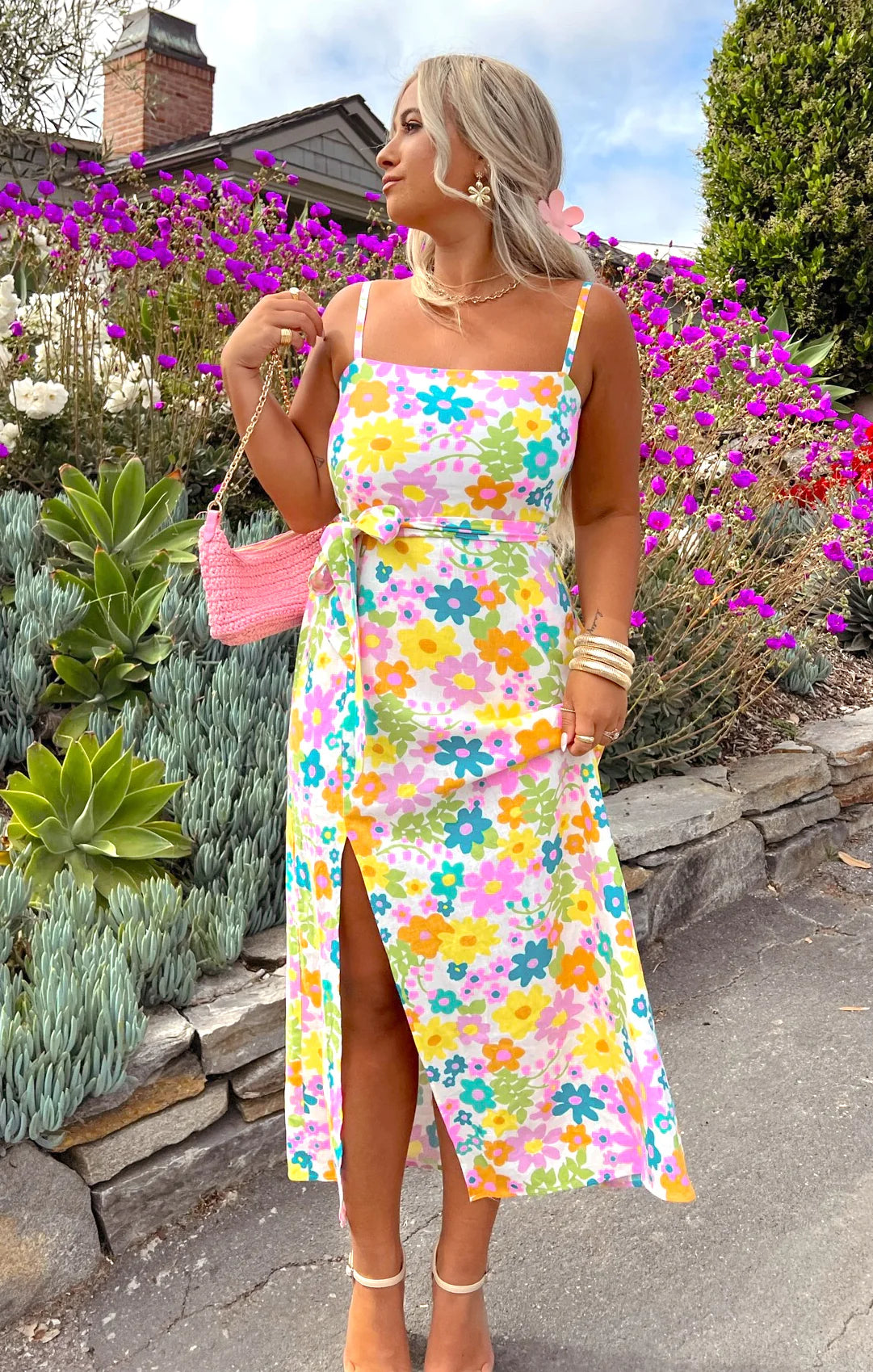 Load image into Gallery viewer, Show Me Your Mumu - Amalfi Coast Midi Dress
