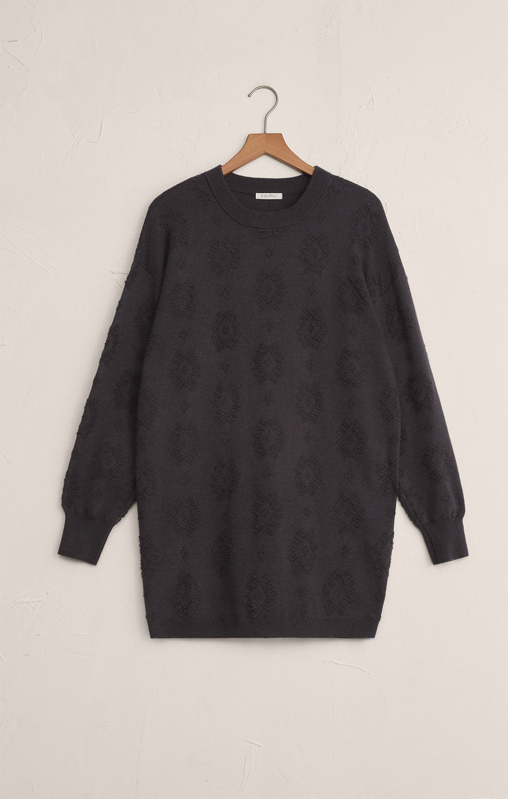 Amina Sweater Dress Charcoal Heather