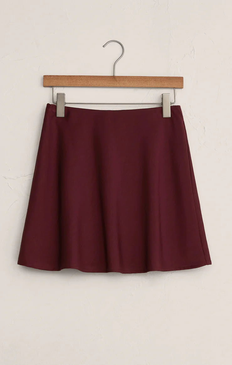 Chablis Mini Skirt Merlot