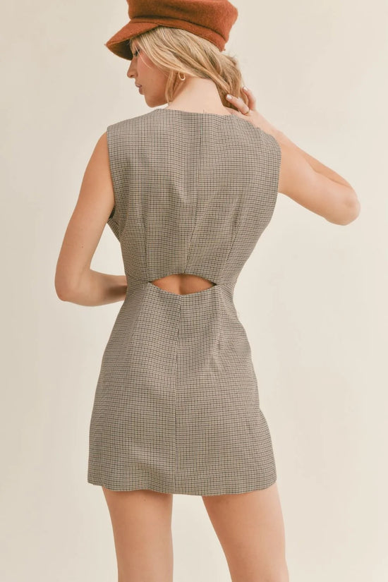 Load image into Gallery viewer, Mirabel Cutout Blazer Dress

