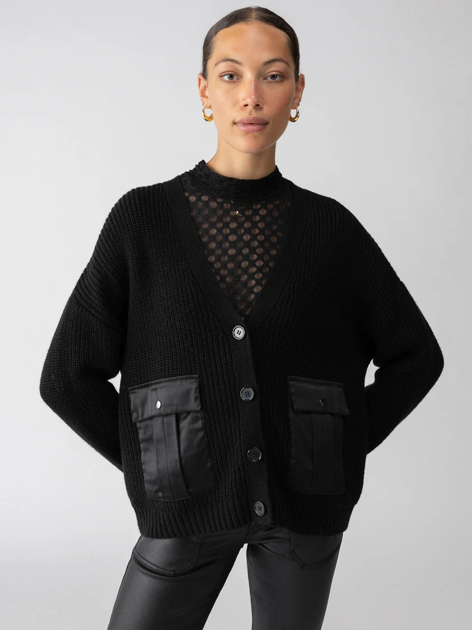 Trend Setter Cardi Black