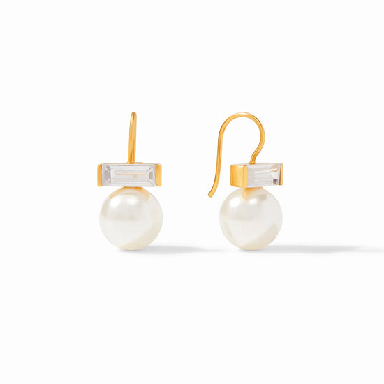 Charlotte Earring CZ/Pearl