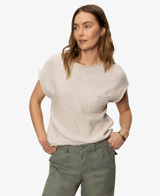 Easy Sweater Tee Flax