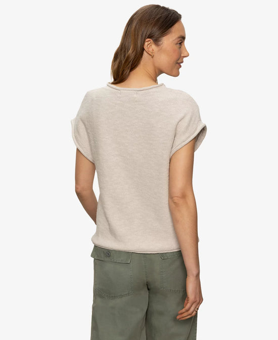 Easy Sweater Tee Flax