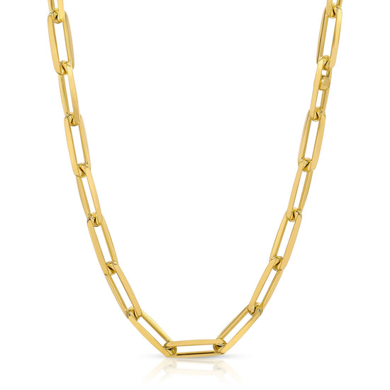 Chunky Monaco Choker in Gold