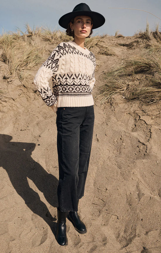 Garland Fairisle Sweater Sea Salt