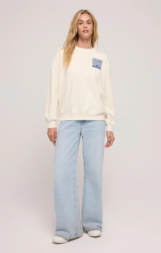 Horizon Sunday Sweatshirt Sea Salt