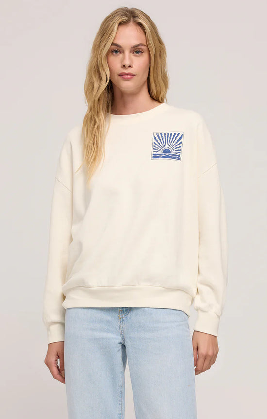 Horizon Sunday Sweatshirt Sea Salt