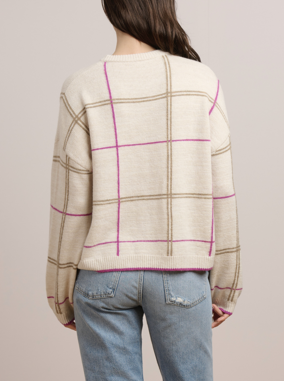 Load image into Gallery viewer, Greta Plaid Sweater
