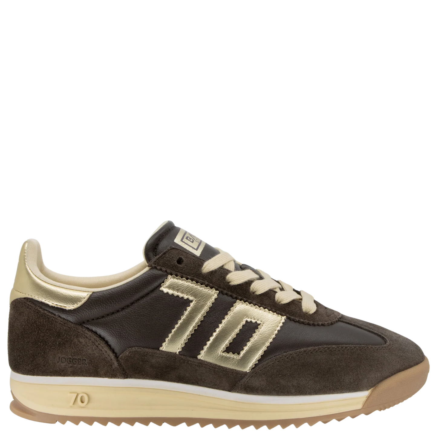 Back70 - Jogger - Coffee/Gold