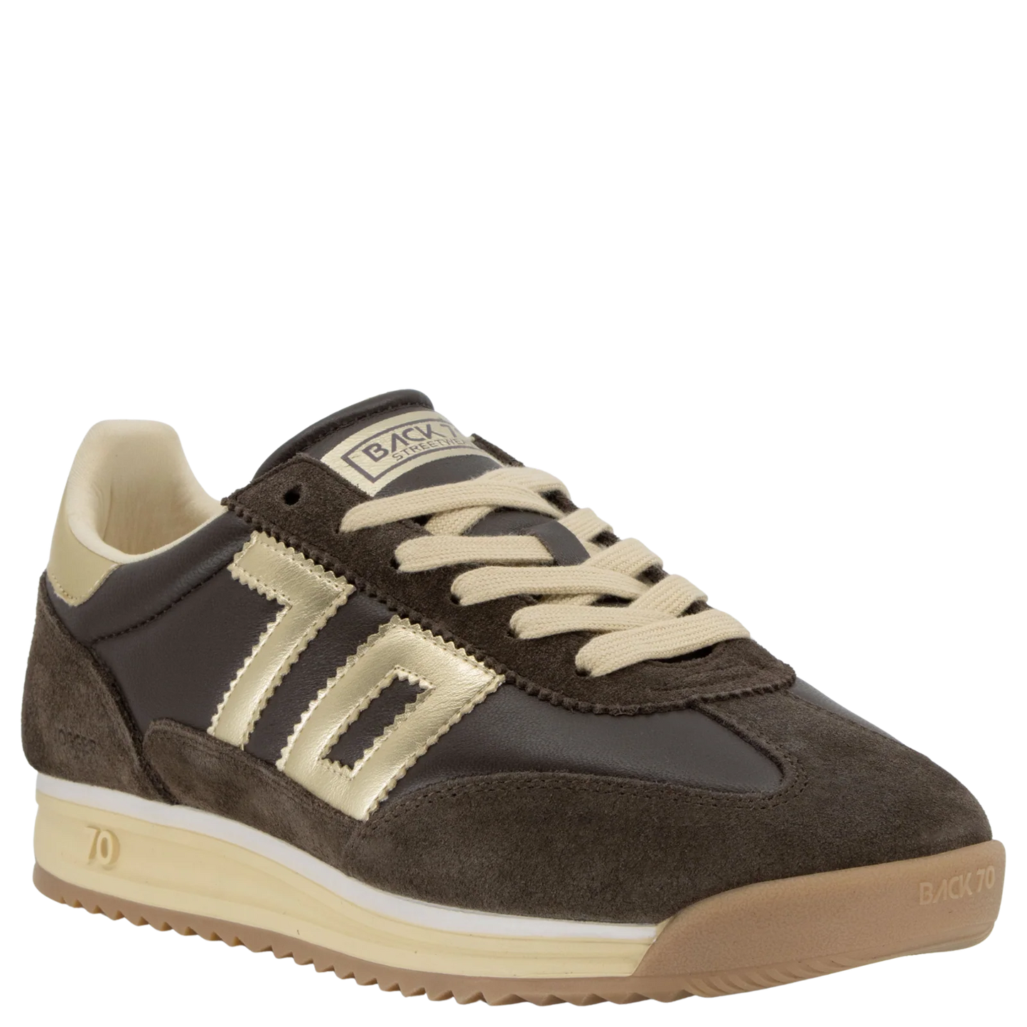 Back70 - Jogger - Coffee/Gold